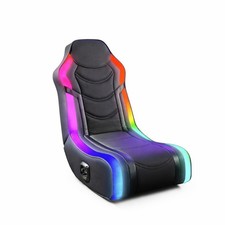 RGB Floor Rocker Gaming Chair Junior Black X Rocker Chimera MK2 GR