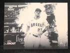 Mike Trout 2025 Topps Black and White #106-SP Image Variation Short Print SP