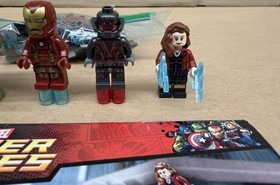 LEGO Marvel Super Heroes 76031 The Hulk Buster Smash 248 Pieces No Box Pre-Owned