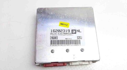 OPEL VECTRA C GTS Motorsteuergerät ECU 16202319 M6112 Petrol 81kw 1999 31909563