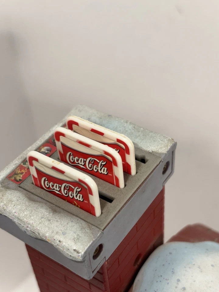 Coca-Cola Buzon DeLos Deseos Navidad Buzón Oso Polar Santa Faltan Piezas Foto 3 de 4