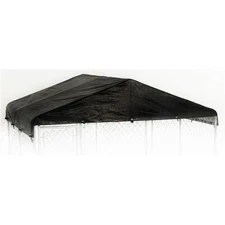 10 x 10 ft. Black Replacement Kennel Cover Tarp