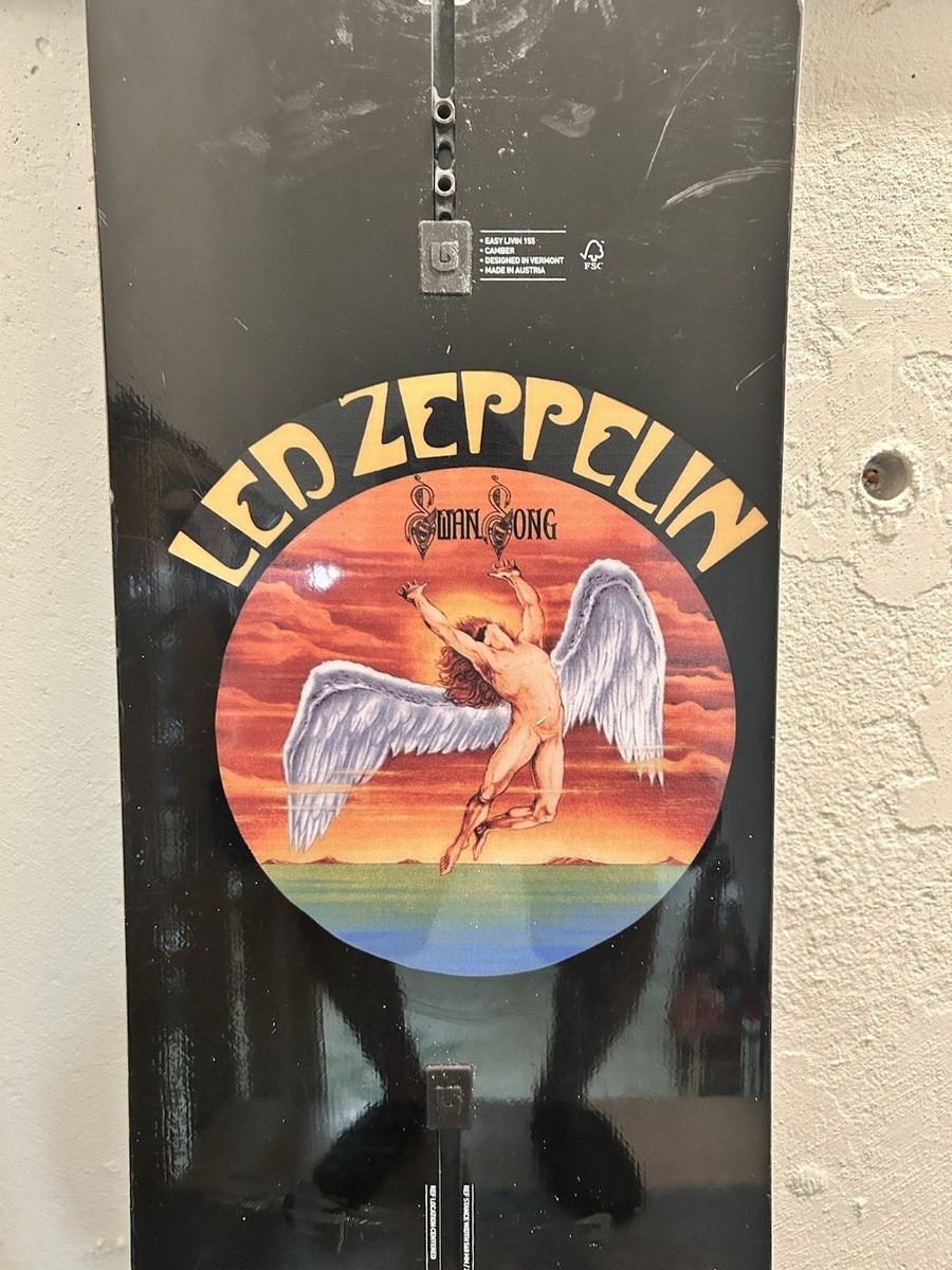 Burton Easy Livin 155 Led Zeppelin Snowboard - Vintage Rare