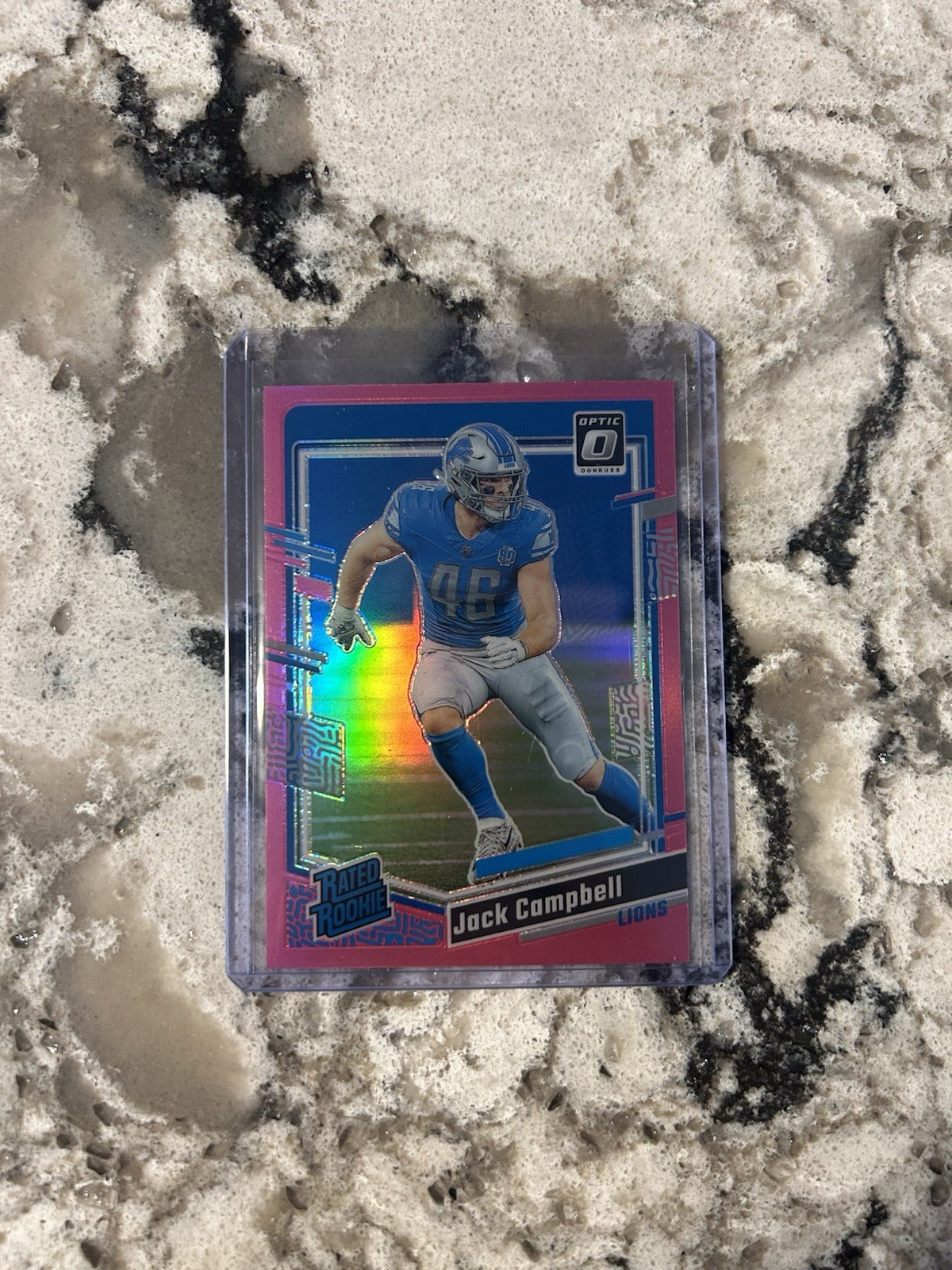 2023 Panini Donruss Optic - Rated Rookie Jack Campbell #235 Pink Prizm (RC)