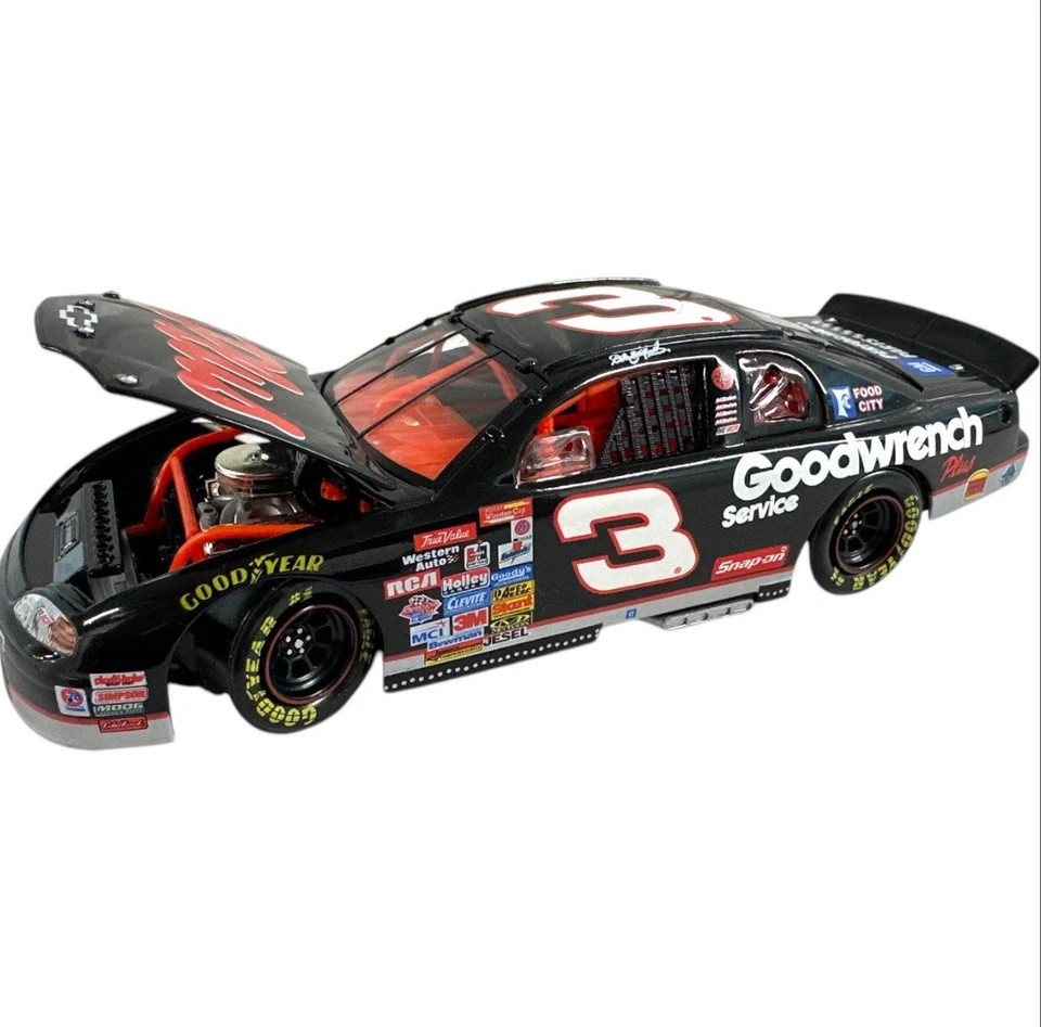 NASCAR Dale Earnhardt #3 Daytona 500 - 1998 Monte Carlo 1:24 Diecast Car/Banco LE Foto 4 de 4