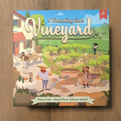 Vineyard - A winemaking Game (Kickstarter Deluxe/Englisch -neuwertig)