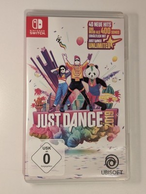 Just Dance 2019 Nintendo Switch Game Karte - Gebraucht, Top Zustand