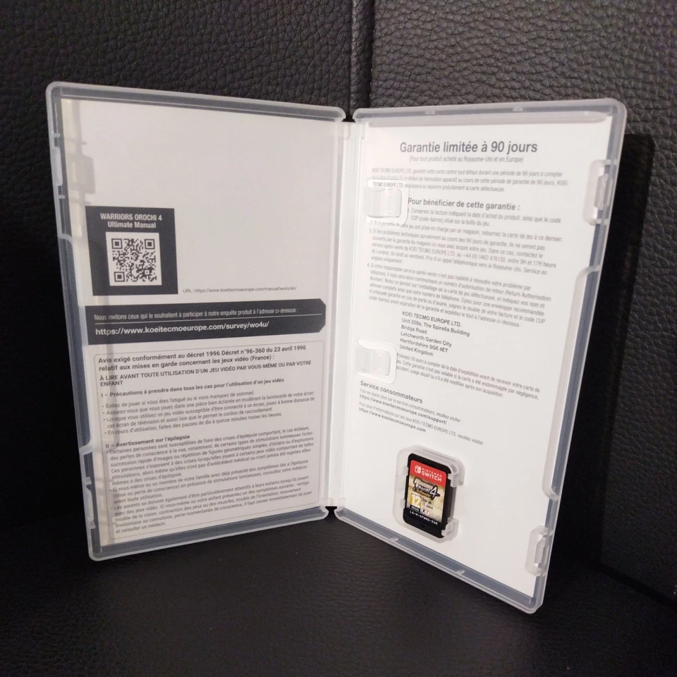 Warriors Orochi 4 Ultimate Nintendo Switch, photo 3 sur 3
