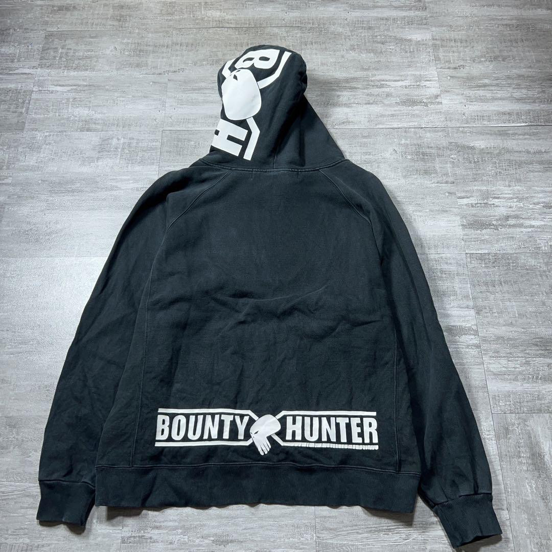 トップス BOUNTY HUNTER Long Sweat Parker Black M Bounty Hunter Hoodie Black L USA Made Good Condition JAPAN