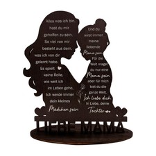Handcrafted Wooden Mother s Day Gift Decors For Mom Heartwarming Home Ornament