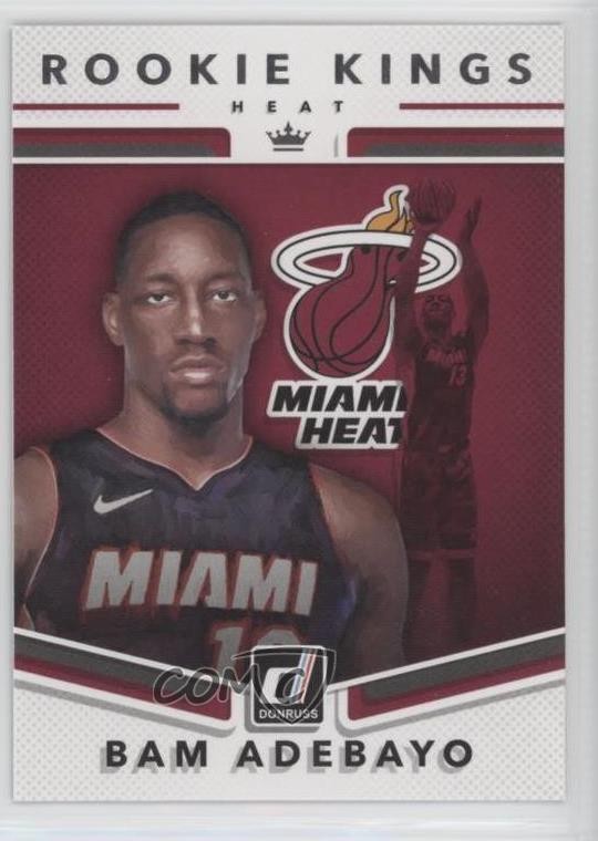 2017-18 Panini Donruss Rookie Kings Bam Adebayo #14 02mv