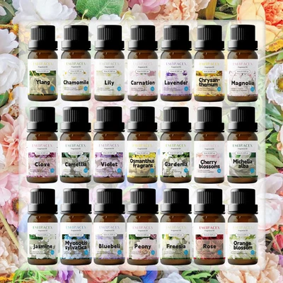 MARKENLOS 6Stück Duftpflanzen Ätherische Öle Duftöle Kerzen Seifen Diffuser Geschenk