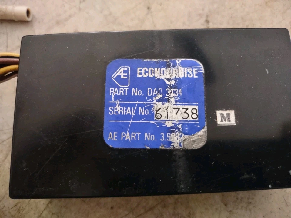 1983 - 1987 JAGUAR Xj6 XJS он круиз-контроль модуль блок двойной провод ЦАП 3134 OE - Изображение 2 из 4