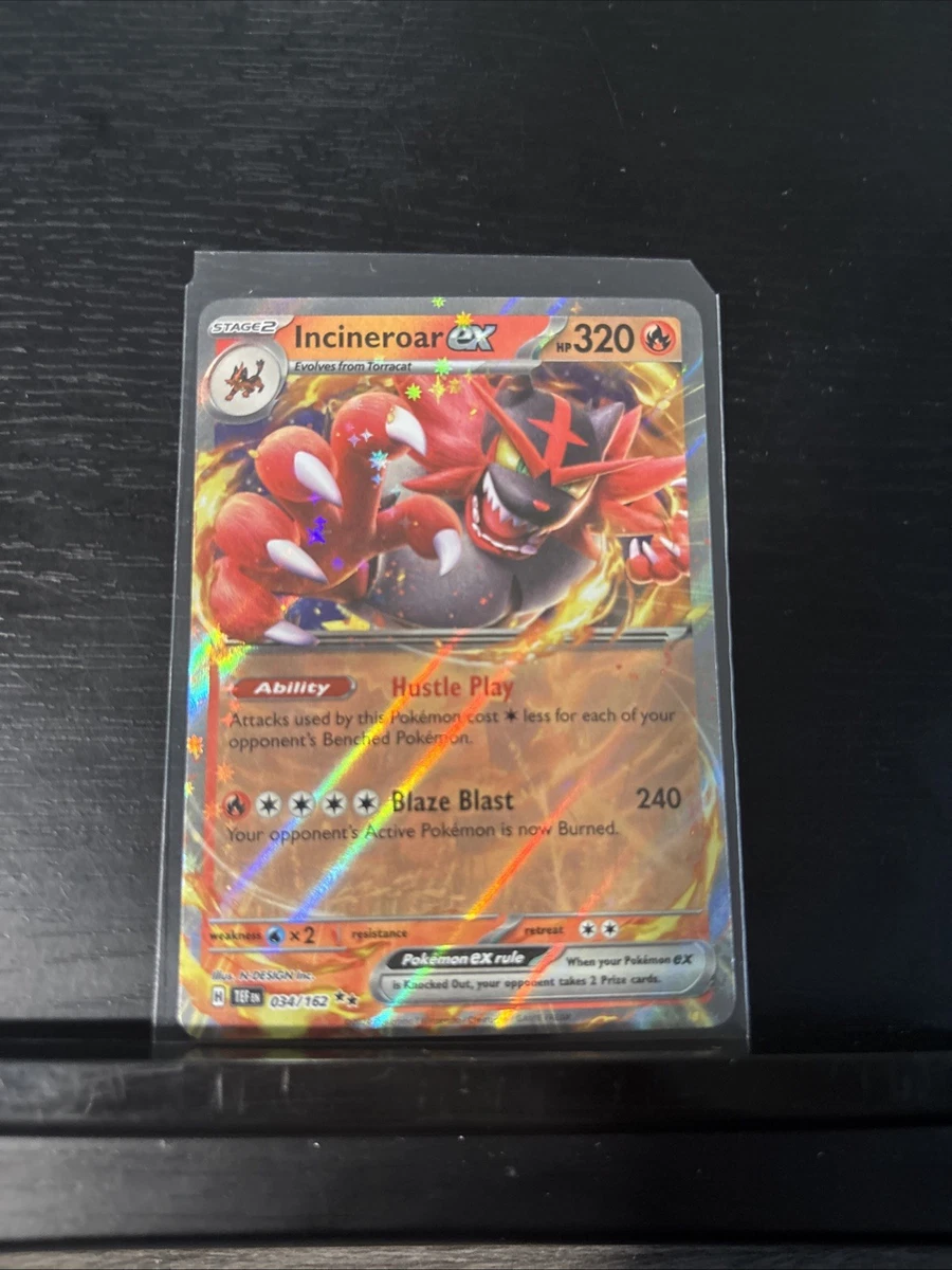 incineroar pokemon card value SV05: Temporal Forces #187/162 Incineroar ex – Value Box Cards