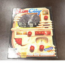 SimCity The City Simulator for DOS 3.5" Floppy Disk Set w/ Documentation Maxis