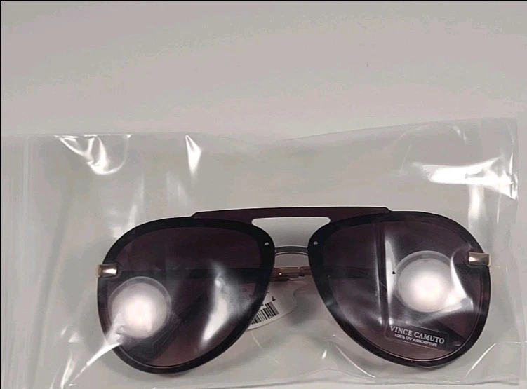 Gafas de sol Vince Camuto marrón aviador Foto 3 de 4