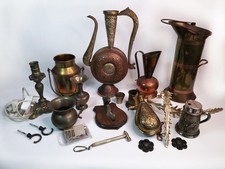 ⭐️  Messing Kupfer Konvolut Vasen Vintage Antik Haken Lampe Kanne Sammler ⭐️