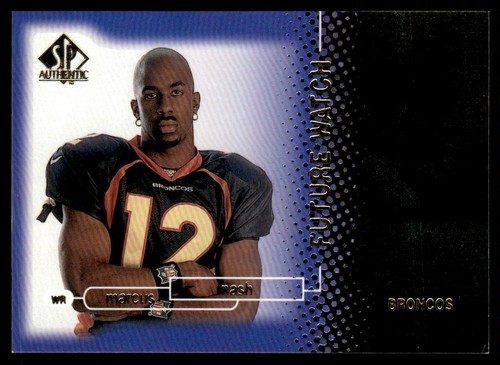 Marcus Nash #10 1998 SP Authentic card