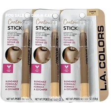 Lot Of 3, Brand New L.A. COLORS CONTOUR STICK  Light C68638