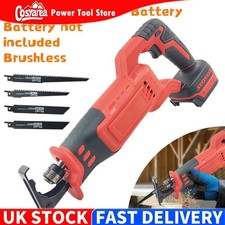 Cordless Reciprocating Saw for Milwaukee 18V Battery 3000SPM Brushless Saw Tool
