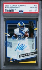 2023 Panini Clearly Donruss - Kyren Williams #30 Autographs /200 (AU)