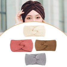 4 fasce per capelli da donna, invernali, fatte a mano, graziose, per feste