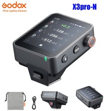 Godox X3pro-N 2.4G TTL HSS 1/8000s Flash Trigger Transmitter For Nikon Camera