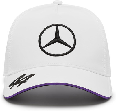 F1 2024 Lewis Hamilton Driver Trucker Hat - White - One Size Fits Most