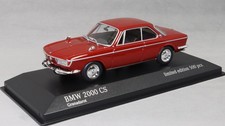Minichamps BMW 2000 CS in Granada Red 1967 943025083 1/43 Ltd Ed 500