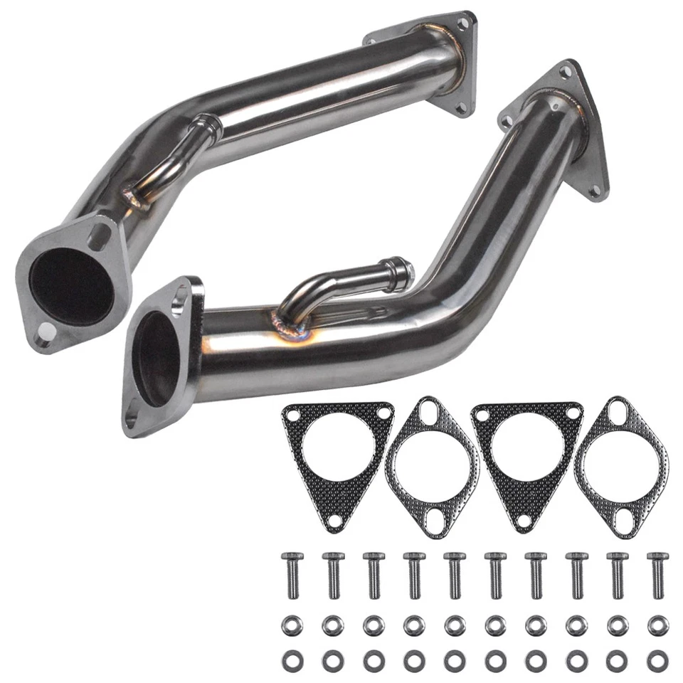 Stainless Steel Exhaust Down Pipe For Infiniti G37 3.7L V6 2008-2013 Coupe Sedan - Image 2 of 4