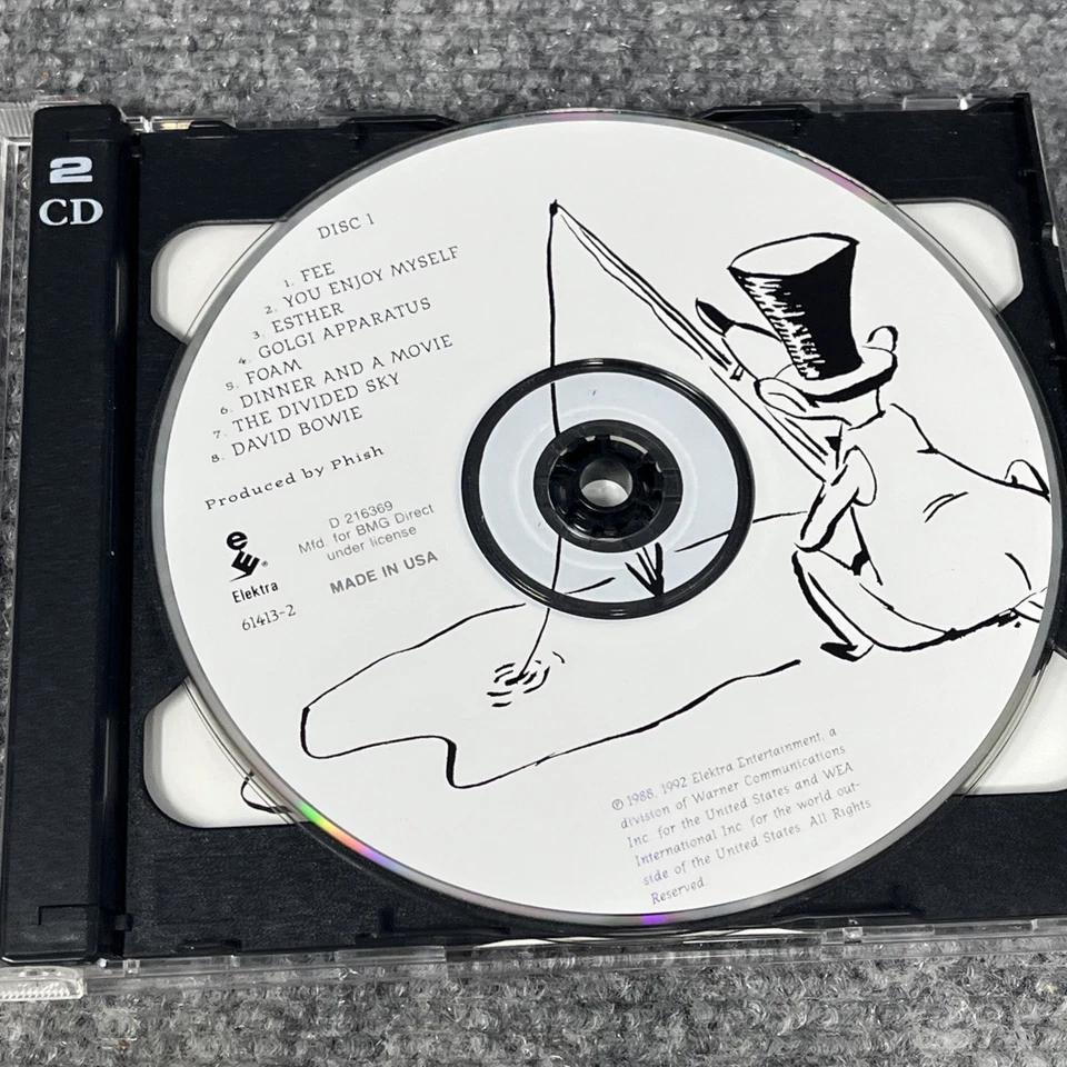 Phish - Junta (2-Disc CD Set) 1992 Electra Entertainment - Image 3 of 4