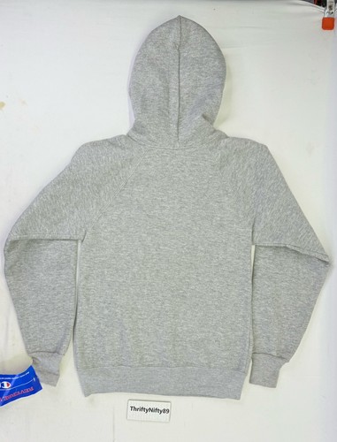 Neu mit Etikett Vintage Champion Reverse Weave besticktes graues Sweatshirt hergestellt in den USA MEDIUM - Bild 8 von 15