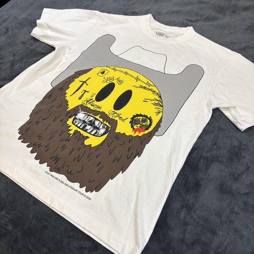 Camisa Post Malone Para Hombre Extra Grande Blanca Big Ass Stadium Tour 2025 Camiseta Gráfica - Imagen 5 de 10