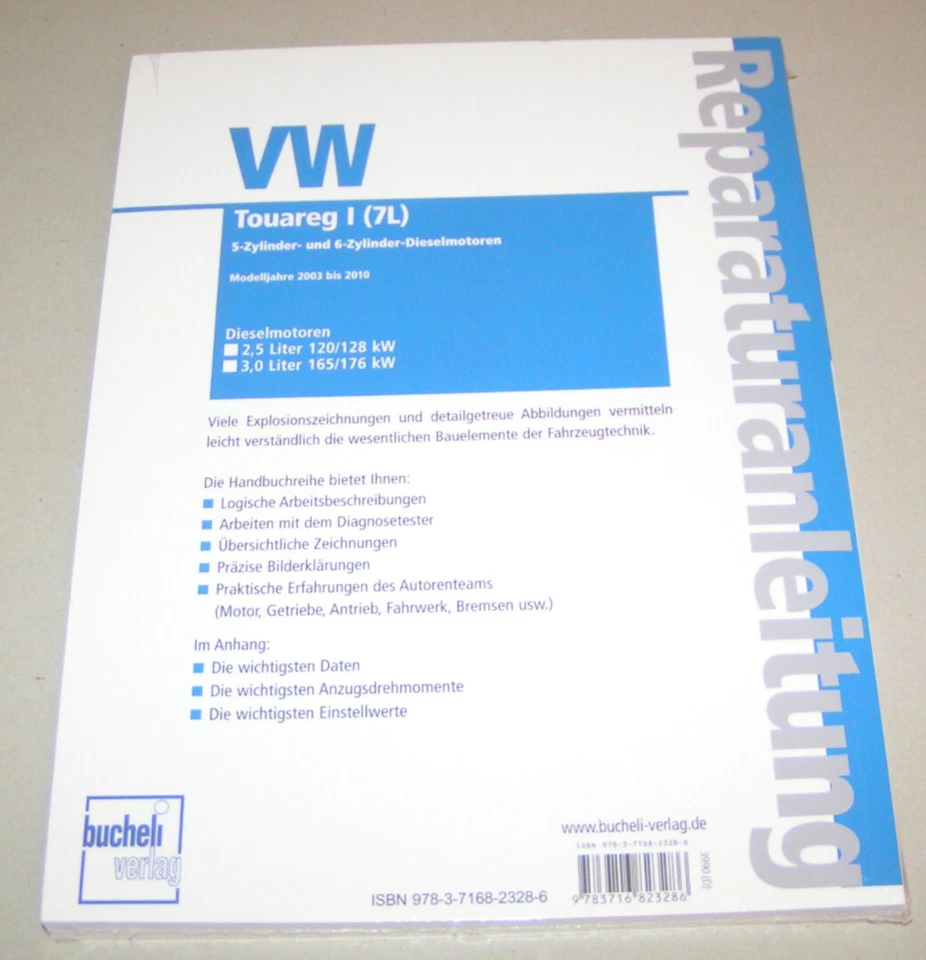 Manual De Reparación - VW TOUAREG I (TIPO 7L) - Años De Modelo 2003 - 2010 - Imagen 2 de 2