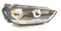 Faro Fanale Proiettore DX Volkswagen Golf Sportsvan 2014 Parabola Nera