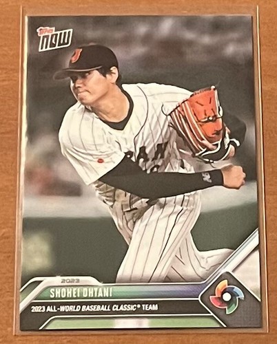 2023 TOPPS NOW #WBCA-8 SHOHEI OHTANI ALL-WORLD BASEBALL CLASSIC TEAM