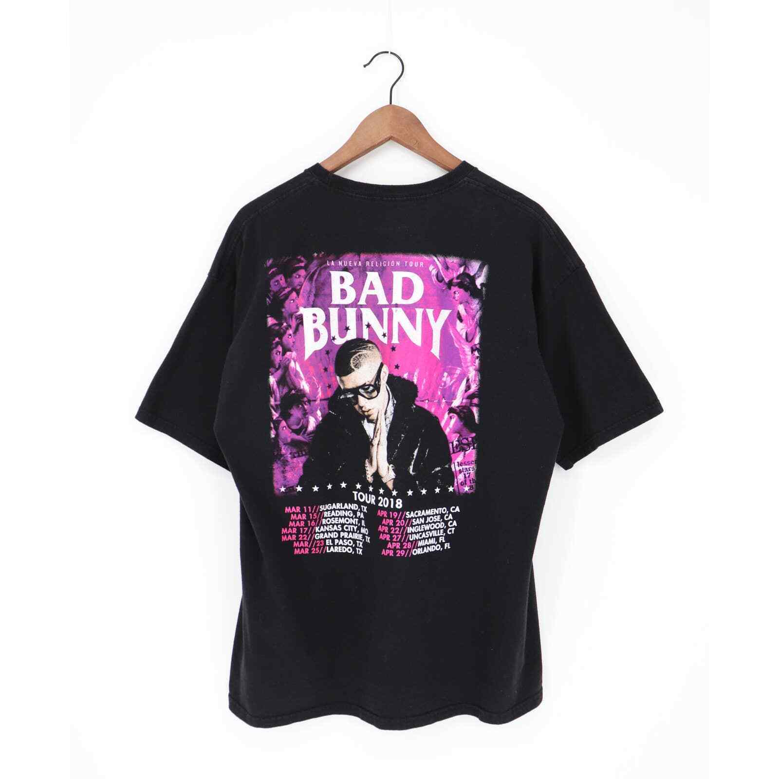 bad bunny la nueva religion tour merch