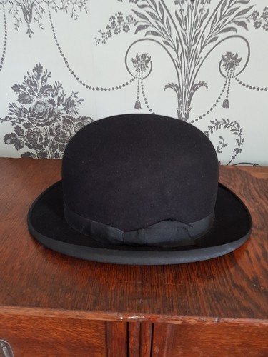 Antiker Melonenhut. Hepworths Leeds und London.Super Zustand - Bild 2 von 8