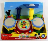 Disney Junior Mickey Mouse Clubhouse Electronic Learning Drum Set on sale Disney Junior Mickey Mouse Clubhouse Electronic Learning Drum Set on sale