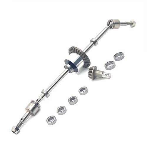 Metal F/R Axle Accessories/Bearings Upgrade Parts For MN 1/12 MN128 MN86 G500 - Picture 7 of 9