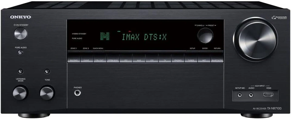 Onkyo TX-NR7100 AV Receiver 9.2ch, Schwarz - Bild 2 von 3