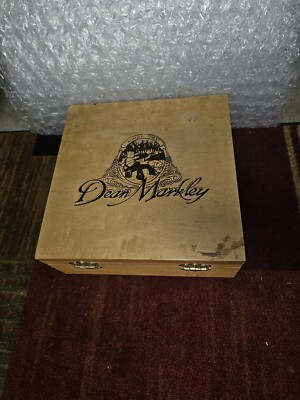 Vintage Dean Markley Wood Guitar Guage String Box Lot Counter top Sales Piece
