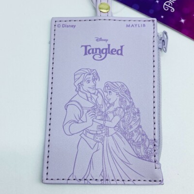 Disney Tangled Rapunzel & Flynn Rider Card Case Holder Pascal