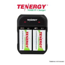 Tenergy TN141 Smart 2Bay 9V NiMH Battery Charger