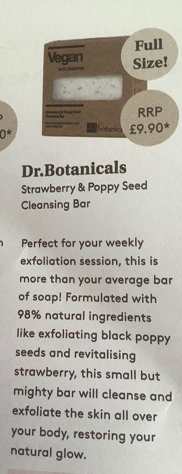 vegan by dr botanicals soap