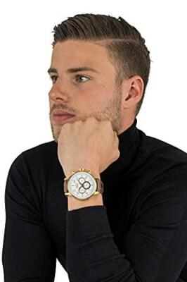 Invicta Men's 16011 S1 Rally Analog Display Japanese Quartz Brown