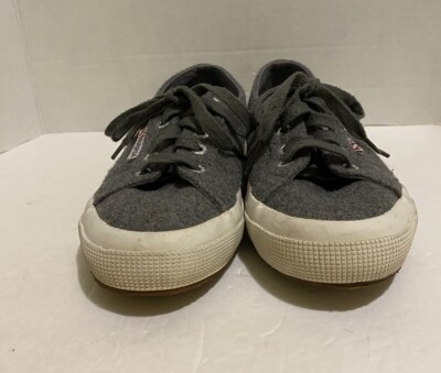 Superga Sneakers Women s Size 6 Shoes Wool Classic Casual Gray White