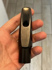 Vintage Fat Body Berg Larsen Tenor Saxophone Mouthpiece Denim Boat Table