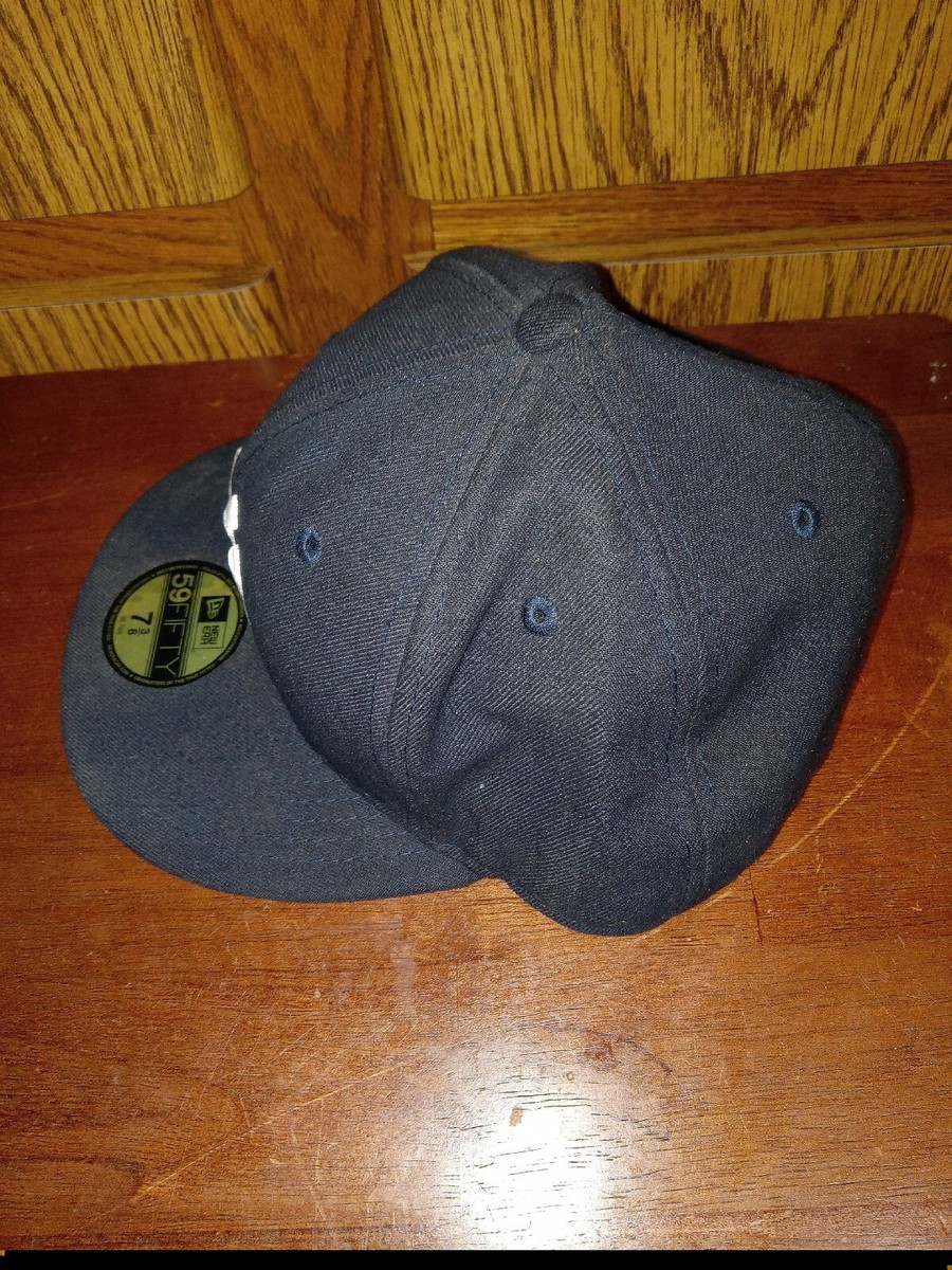 New York Yankees New Era Cool Base 59FIFTY MLB Hat Cap Sz 7 3/8