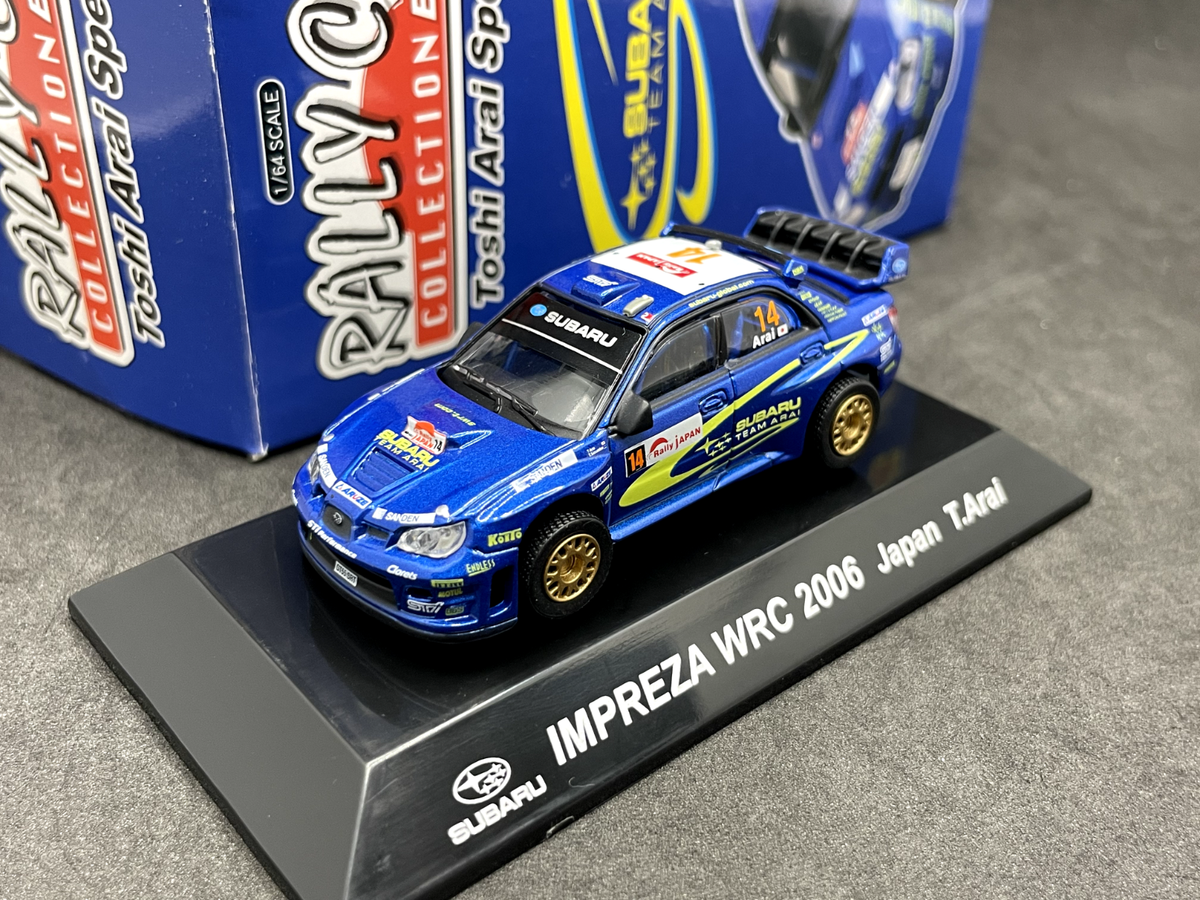IMPREZA WRC 2006 Toshi Arai Memorial Set 【公式通販】